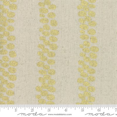 Mochi Linen By Moda - Linen/Gold