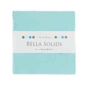 Bella Solids Charm Packs - Egg Blue - Packs Of 12