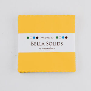 Bella Solids Charm Packs - Yellow -  Packs Of 12