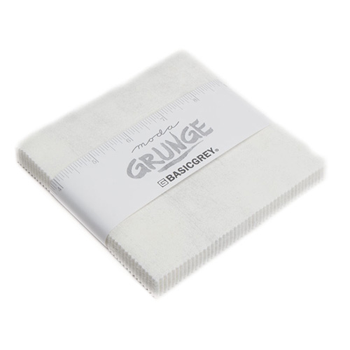 Grunge Charm Packs - White Paper - Packs Of 12