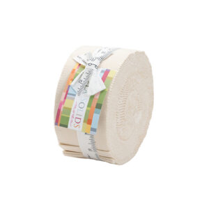 Bella Solids Jelly Rolls - Natural - Packs Of 4