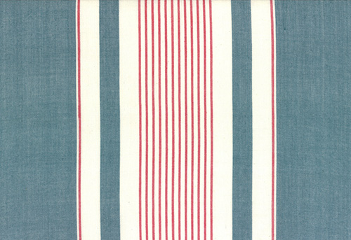 Picnic Point Tea Toweling By Pieces To Treasures For Moda - White & Blue