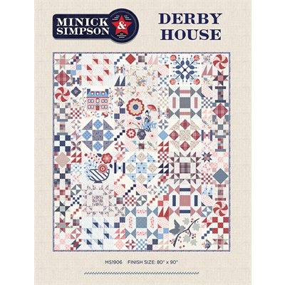 Derby House Bom/10 Pattern By Minick & Simpson For Moda - Minimum Of 3