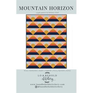Mountain Horizon Pattern By Lo & Behold Stitch For Moda - Min. Of 3