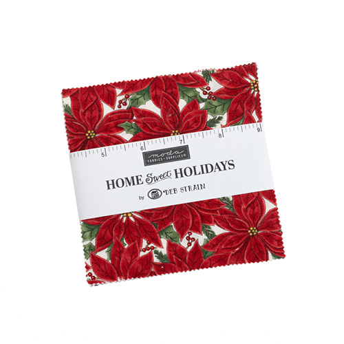 Home Sweet Holidays Charm Packs By Moda - Packs Of 12