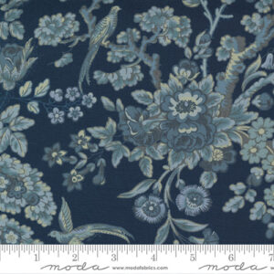 Regency Sumerset Blues By Christopher Wilson Tate For Moda - Parma Gray