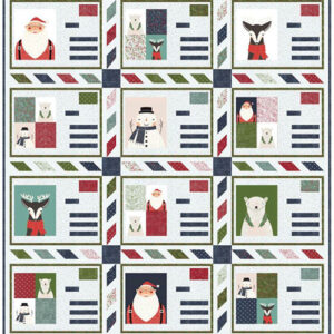 Holiday Cards Pattern By Gingiber For Moda - Min. Of 3
