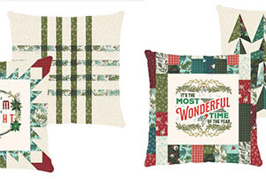 Cheer & Merriment Pillow Bundle Pattern By Designs By Fancy That Design House For Moda - Min. Of 3