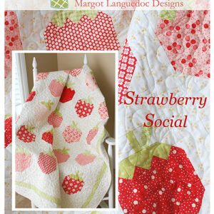 Strawberry Social Pattern By The Pattern Basket For Moda - Minimum Of 3