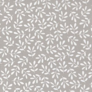 D Is For Dream By Paper + Cloth For Moda - Dark Grey