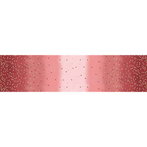 Ombre Confetti Metallic By V & Co By Moda - Cranberry