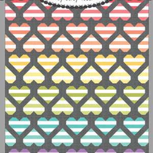 Heart Threads Pattern By Coriander Quilts For Moda - Minimum Of 3