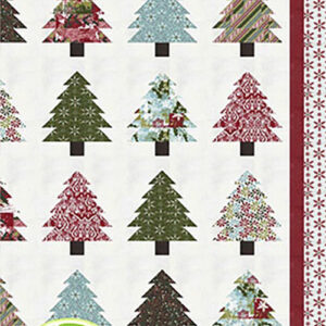 Around The Christmas Tree Pattern By Lavender Lime For Moda - Minimum Of 3