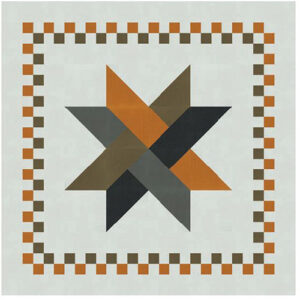 Autumn Star Pattern By Primitive Gatherings For Moda - Minimum Of 3