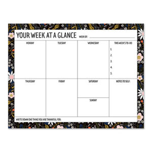 Weekly Planner Notepad By Gingiber For Moda - Minimum Of 3