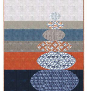 Kyoto Rock Garden Pattern By Crabtree Arts Collective For Moda - Minimum Of 3