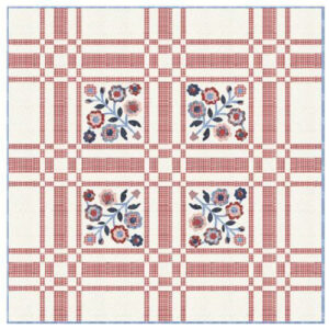 Summer Rosed Pattern By Minick & Simpson For Moda - Minimum Of 3
