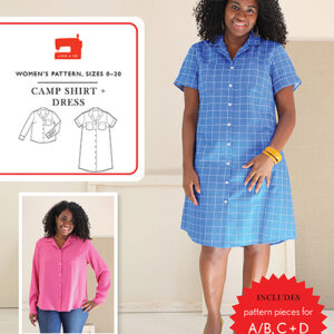 Camp Shirt And Dress Pattern By Liesl + Co For Moda - Minimum Of 3