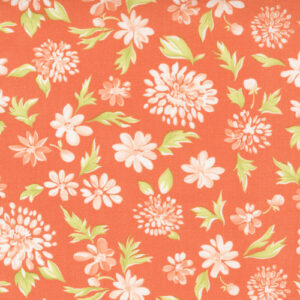 Cinnamon And Cream By Fig Tree & Co. For Moda - Coral