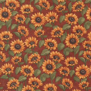 Sunflower Garden By Holly Taylor For Moda - Rust