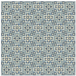 Bleu Etoile Pattern By French General For Moda - Minimum Of 3