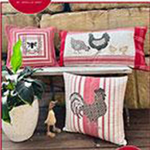 Country Farm Pillows Pattern By Pieces To Treasures For Moda - Min. Of 3