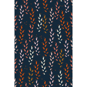 Vessel By Alexia Marcelle Abegg Of Ruby Star Society For Moda - Rayon - Navy