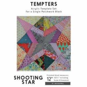 Shooting Star Tempter Templates By Jen Kingwell Designs For Moda - Min. Of 2