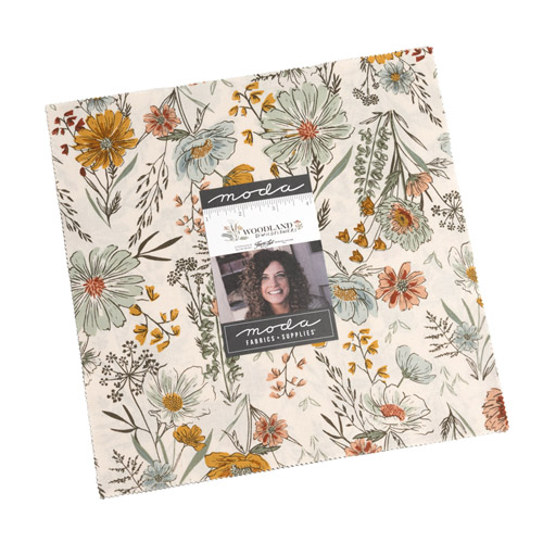 Woodland & Wildflowers  Layer Cakes By Moda - Packs Of 4