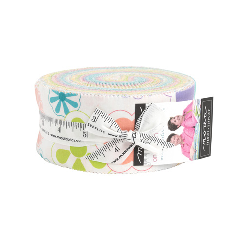 On The Bright Side Jelly Rolls By Moda - Packs Of 4