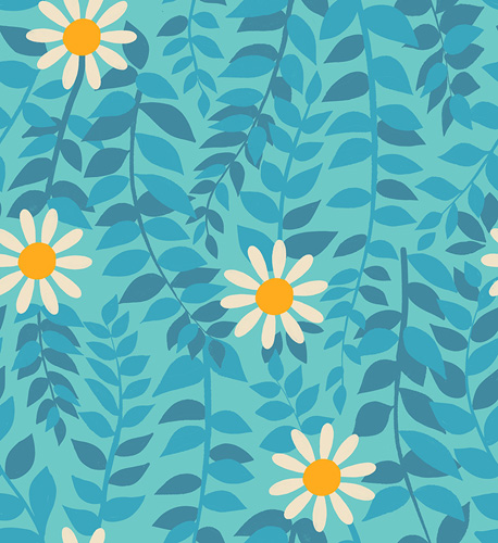 Flowerland By Melody Miller Of Ruby Star Society For Moda - Turquoise