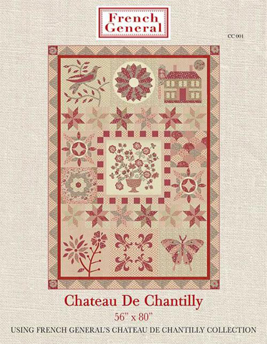 Chateau De Chantilly Pattern By French General For Moda - Minimum Of 3