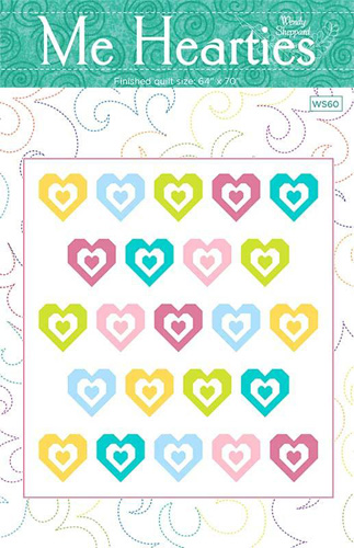 My Hearties Pattern By Wendy Sheppard For Moda - Minimum Of 3