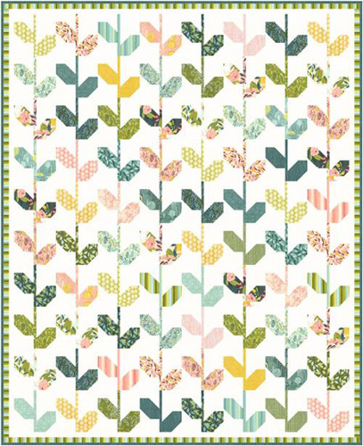 Willow - Climbing Vines Kit 68" X 84" By 1 Canoe 2  For Moda