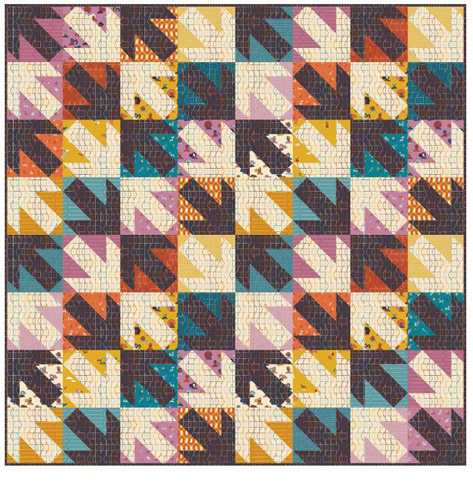 Dual Directions Quilt Pattern By Whole Circle Studio For Moda - Minimum Of 3
