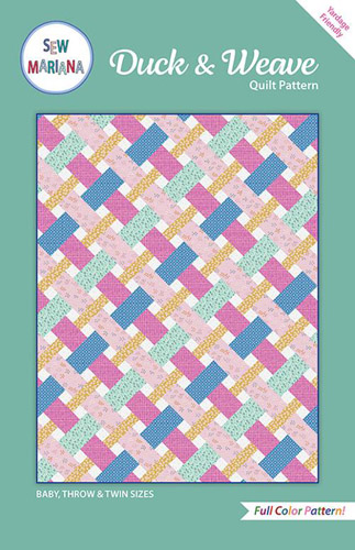 Duck And Weave Pattern By Sew Mariana For Moda - Minimum Of 3