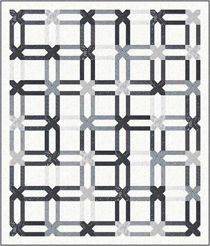 Garden Trellis Pattern Wendy Sheppard For Moda - Minimum Of 3