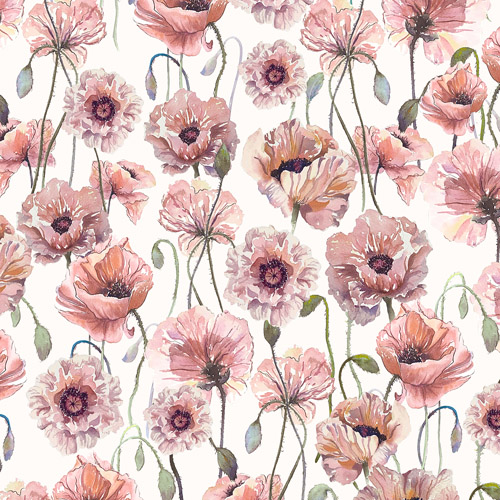 Floral Serenade By Tracy Moad By Rjr Fabrics - Digiprint - Blush