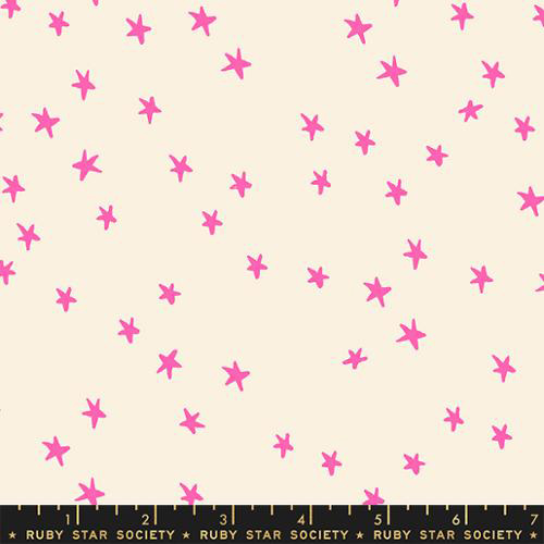 Starry By Alexia Marcelle Abegg Of Ruby Star Society For Moda - Neon Pink