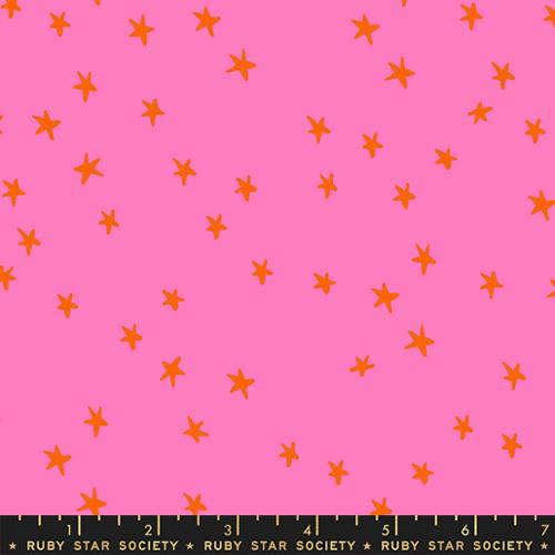Starry By Alexia Marcelle Abegg Of Ruby Star Society For Moda - Vivid Pink