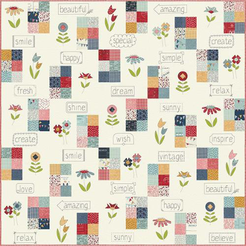 Bloom Pattern By Sweetwater For Moda - Minimum Of 3