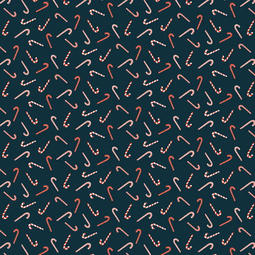 Christmas Lane By Rjr Studio For Rjr Fabrics - Navy