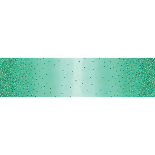 Ombre Confetti Metallic By V & Co By Moda - Teal