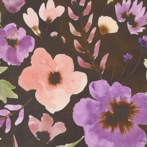 Blooming Lovely By Janet Clare For Moda - Sepia