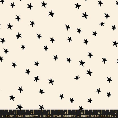 Starry 108" Quilt Back By Alexia Marcelle Abegg Of Ruby Star Society For Moda - Natural