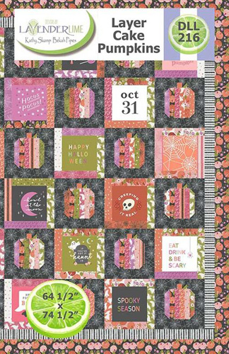 Layer Cake Pumpkins Book By Lavender Lime For Moda - Min. Of 3