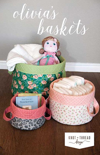 Olivia\'s Baskets Pattern By Knot And Thread For Moda - Minimum Of 3