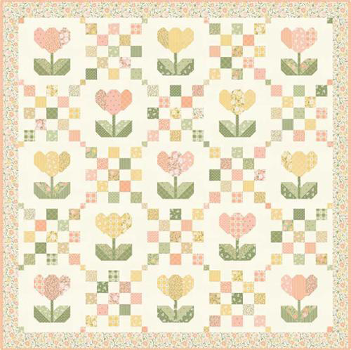 Petal Patches Pattern By Sew Quilty Life For Moda - Min. Of 3