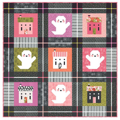 Ghost Town Pattern By Lavender Lime For Moda - Min. Of 3