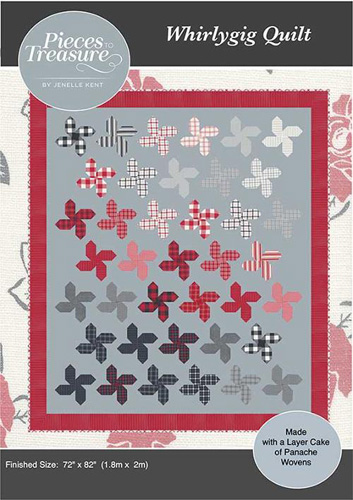 Whirlygig Pattern By Pieces To Treasure For Moda - Minimum Of 3
